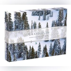 Galison Gray Malin Double Sided The Snow 500 Piece Jigsaw Puzzle New In Box
